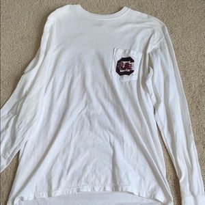 Long sleeve Carolina gamecocks tshirt